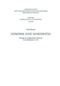 E-Book (pdf) Nomisma und Nomismatia von Klaus Maresch