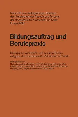 E-Book (pdf) Bildungsauftrag und Berufspraxis von Norbert Aust