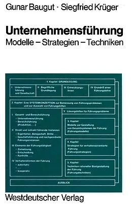 E-Book (pdf) Unternehmensführung von Gunar Baugut, Siegfried Krüger