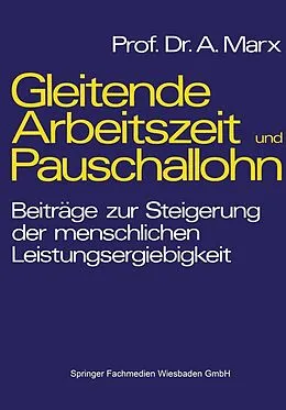 E-Book (pdf) Gleitende Arbeitszeit und Pauschallohn von August Marx
