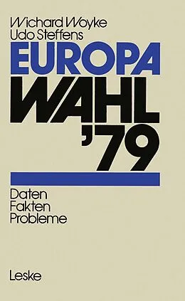 E-Book (pdf) Europawahl 79 von Wichard Woyke, Udo Steffens