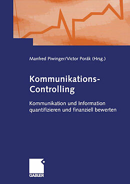 Kartonierter Einband Kommunikations-Controlling von Manfred Piwinger, Victor Porák