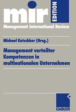 E-Book (pdf) Management verteilter Kompetenzen in multinationalen Unternehmen von 