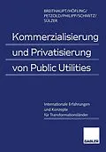 E-Book (pdf) Kommerzialisierung und Privatisierung von Public Utilities von Manfred Breithaupt, Horst Höfling, Lars Petzold