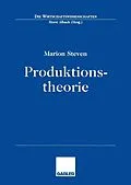 E-Book (pdf) Produktionstheorie von Marion Steven