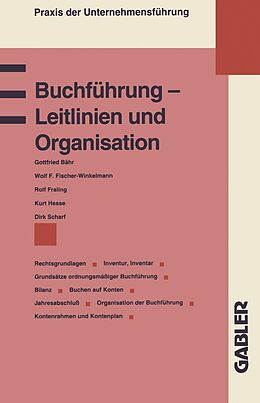 E-Book (pdf) Buchführung  Leitlinien und Organisation von Wolf F. u.a. Fischer-Winkelmann