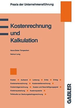 E-Book (pdf) Kostenrechnung und Kalkulation von Helmut Lang