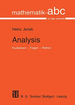 E-Book (pdf) Analysis von Heinz Junek