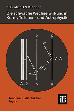 E-Book (pdf) Die schwache Wechselwirkung in Kern-, Teilchen- und Astrophysik von Klaus Grotz, Hans Volker Klapdor-Kleingrothaus