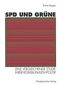 E-Book (pdf) SPD und Grüne von Rainer Berger
