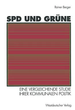E-Book (pdf) SPD und Grüne von Rainer Berger