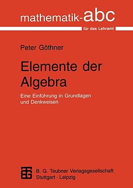 E-Book (pdf) Elemente der Algebra von Peter Göthner