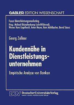 E-Book (pdf) Kundennähe in Dienstleistungsunternehmen von Georg Zollner