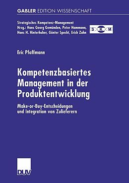 E-Book (pdf) Kompetenzbasiertes Management in der Produktentwicklung von Eric Pfaffmann