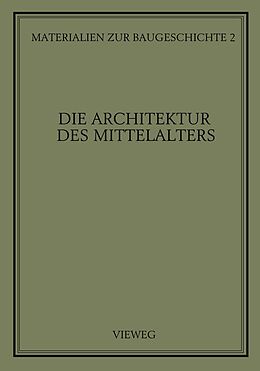 E-Book (pdf) Die Architektur des Mittelalters von 