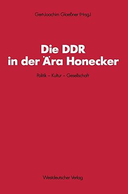 E-Book (pdf) Die DDR in der Ära Honecker von 