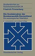E-Book (pdf) Die Sozialstruktur der Bundesrepublik Deutschland von Friedrich Fürstenberg