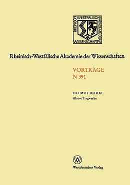E-Book (pdf) Rheinisch-Westfälische Akademie der Wissenschaften von Helmut Domke