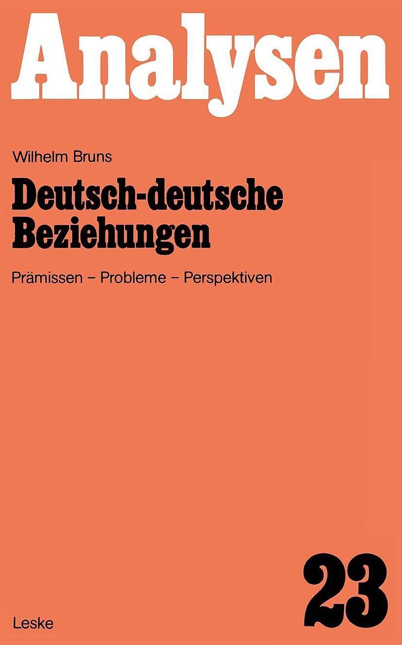 Deutsch-deutsche Beziehungen