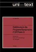 E-Book (pdf) Einführung in die Programmiersprache FORTRAN IV von Günther Lamprecht