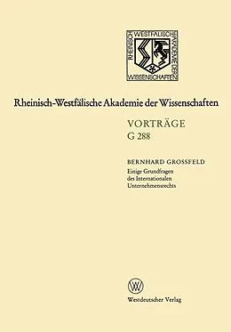 E-Book (pdf) Einige Grundfragen des Internationalen Unternehmensrechts von Bernhard Großfeld