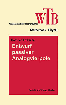 E-Book (pdf) Entwurf passiver Analogvierpole von Gottfried Fritzsche