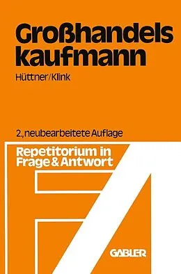 E-Book (pdf) Großhandelskaufmann von Erich Hüttner