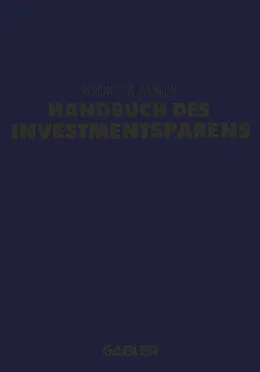 E-Book (pdf) Handbuch des Investmentsparens von Rüdiger H. Päsler