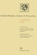 E-Book (pdf) Innovation, Arbeit und Umwelt von Günter Spur