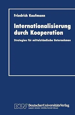 E-Book (pdf) Internationalisierung durch Kooperation von Friedrich Kaufmann