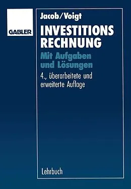 E-Book (pdf) Investitionsrechnung von Herbert Jacob
