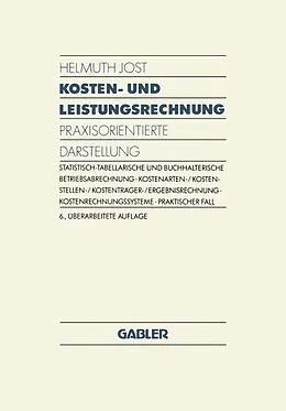 E-Book (pdf) Kosten- und Leistungsrechnung von Helmuth Jost