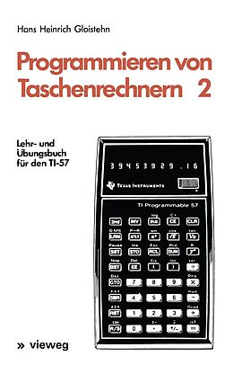 E-Book (pdf) Programmieren von Taschenrechnern 2 von Hans Heinrich Gloistehn