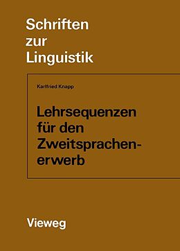 E-Book (pdf) Lehrsequenzen für den Zweitsprachenerwerb von Karlfried Knapp