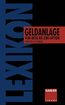 E-Book (pdf) Lexikon Geldanlage von Torsten Schubert