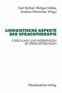 E-Book (pdf) Linguistische Aspekte der Sprachtherapie von 