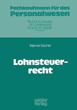 E-Book (pdf) Lohnsteuerrecht von Werner Sacher
