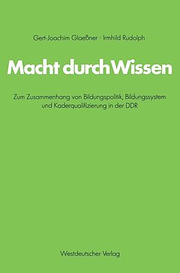 E-Book (pdf) Macht durch Wissen von Gert-Joachim Glaeßner