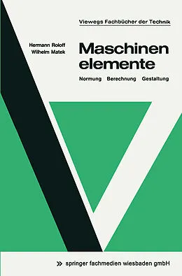 E-Book (pdf) Maschinenelemente von Hermann Roloff