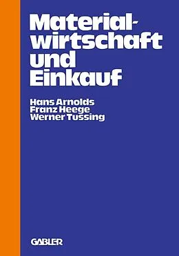 E-Book (pdf) Materialwirtschaft und Einkauf von Hans Arnolds