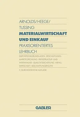 E-Book (pdf) Materialwirtschaft und Einkauf von Hans Arnolds