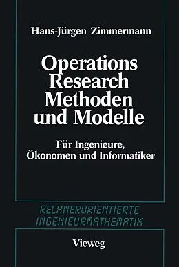 E-Book (pdf) Methoden und Modelle des Operations Research von Hans-Jürgen Zimmermann
