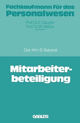 E-Book (pdf) Mitarbeiterbeteiligung von Bernd Balzereit