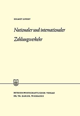 E-Book (pdf) Nationaler und internationaler Zahlungsverkehr von Helmut Lipfert
