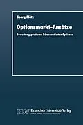 E-Book (pdf) Optionsmarkt-Ansätze von Georg Plötz