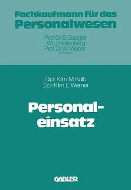 E-Book (pdf) Personaleinsatz von Meinulf Kolb
