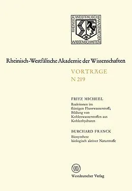 E-Book (pdf) Natur-, Ingenieur- und Wirtschaftswissenschaften von Fritz Micheel