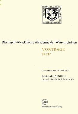 E-Book (pdf) Sexuallockstoffe im Pflanzenreich von Lothar Jaenicke