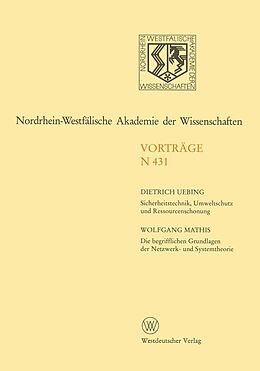E-Book (pdf) Nordrhein-Westfälische Akademie der Wissenschaften von Dietrich Uebing