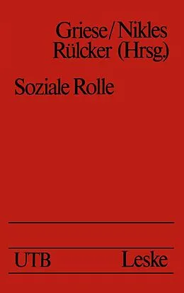 E-Book (pdf) Soziale Rolle von Hartmut M. Griese